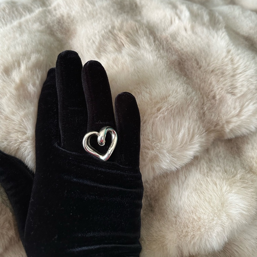 Beautiful Sterling Silver heart ring